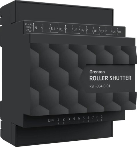 Moduł GRENTON ROLLER SHUTTER x4, DIN, TF-Bus GRENTON