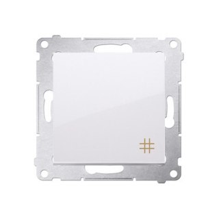 SIMON 54 MODUŁ BIAŁY ŁĄCZNIK KRZYŻOWY ZACISKI SPRĘŻYNOWE 10AX 250V KONTAK-SIMON