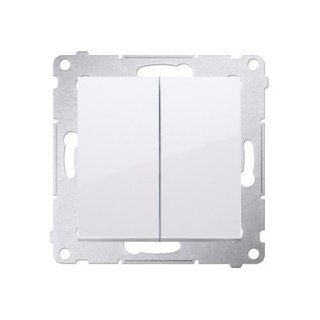 SIMON 54 MODUŁ BIAŁY ŁĄCZNIK SERYJNY ZACISKI SPRĘŻYNOWE 10AX 250V KONTAK-SIMON