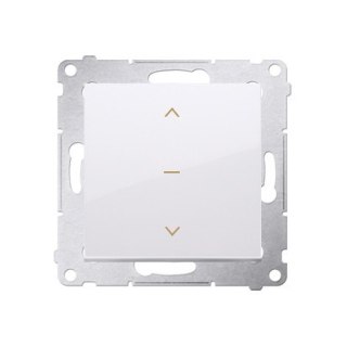 SIMON 54 MODUŁ BIAŁY ŁĄCZNIK ŻALUZJOWY 1-0-2 "STRZAŁKI" ZACISKI SPRĘŻYNOWE 10A 250V KONTAK-SIMON