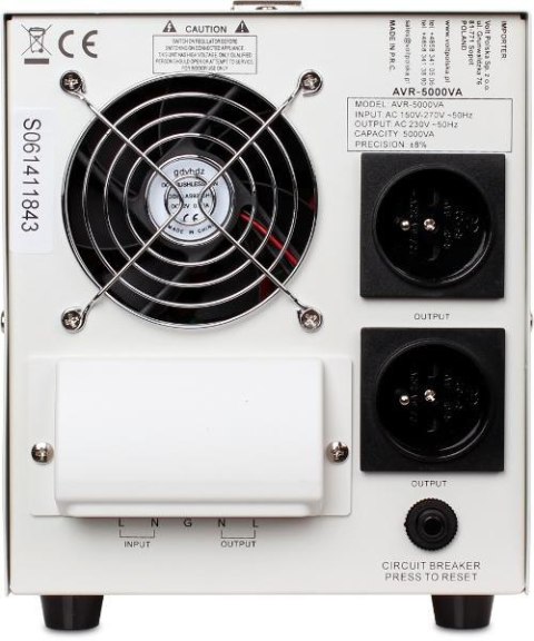 STABILIZATOR NAPIĘCIA VOLT POLSKA AVR 5000 VOLT POLSKA