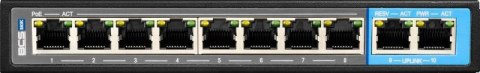 SWITCH POE dla 8 kamer IP BCS-B-SP0802G BCS