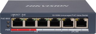 Switch Hikvision DS-3E0106P-E/M(B) HIKVISION