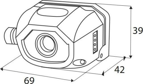 WIELOFUNKCYJNA LATARKA CZOŁOWA LED BEMKO AKUMULATOROWA 6500K 1200mAh IP44 BEMKO