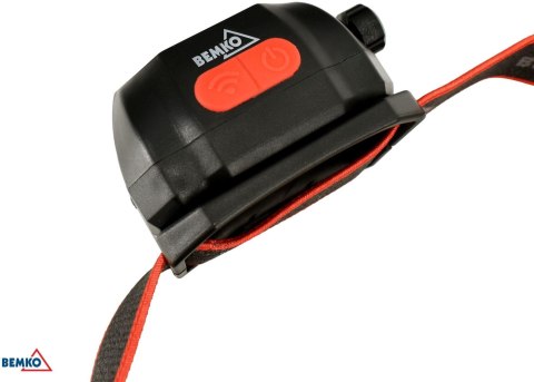 WIELOFUNKCYJNA LATARKA CZOŁOWA LED BEMKO AKUMULATOROWA 6500K 1200mAh IP44 BEMKO