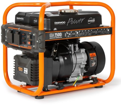 AGREGAT PRĄDOTWÓRCZY INWERTOROWY DAEWOO GDA 2500i 2.0kW DAEWOO POWER PRODUCTS