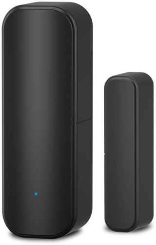 Czujnik magnetyczny otwarcia Drzwi Okna Kontaktron Czarny Wi-Fi TUYA OXT