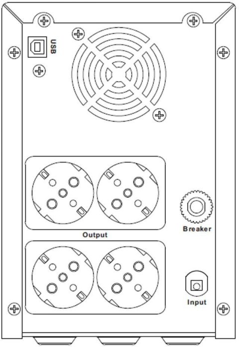 Hikvision DS-UPS3000-R(O-STD)/EU HIKVISION