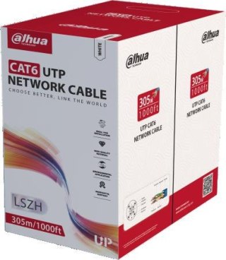 KABEL TELEINFORMATYCZNY SKRĘTKA UTP DAHUA PFM923I-6UN-C DAHUA