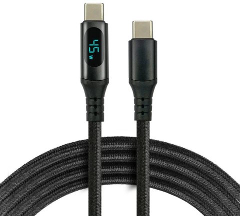 KABEL USB-C / USB-C LCD everActive CBB-3PDL 300cm 20V 2,25A 45W EVERACTIVE