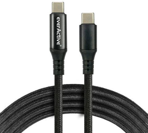 KABEL USB-C / USB-C LCD everActive CBB-3PDL 300cm 20V 2,25A 45W EVERACTIVE