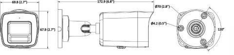 Kamera IP Hikvision DS-2CD1047G3-LIU(2.8mm) HIKVISION