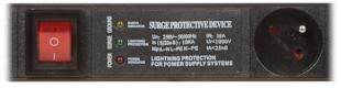 Listwa zasilająca 6 gniazd PD-6/R-SPD-3L DELTA