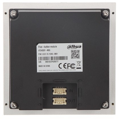 5 Button Module DAHUA VTO4202F-MB5 DAHUA