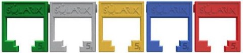 Moduł Keystone beznarzędziowy samozaciskowy SOLARIX Cat.5E STP RAL SOLARIX