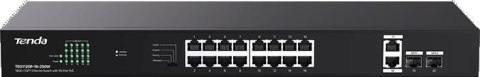SWITCH POE TENDA TEG1120P-16-250W TENDA