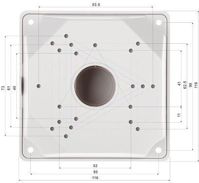 UCHWYT KAMERY BD-B116 DELTA