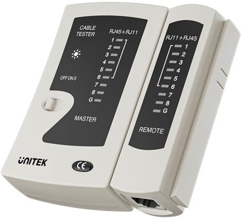 Unitek Tester kabli sieciowych RJ45/RJ11 UNITEK