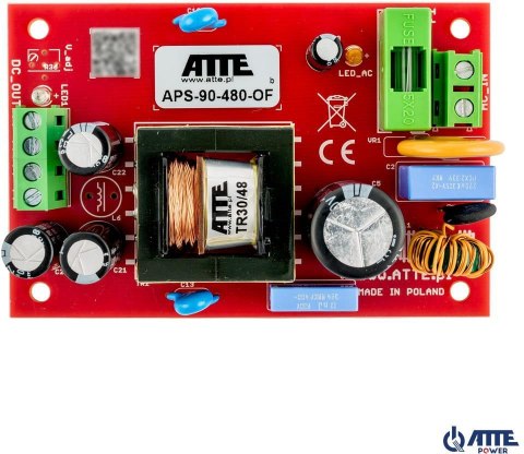 Zasilacz sieciowy SMPS 48V 2A 90W ATTE APS-90-480-OF ATTE