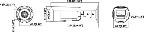 Kamera IP Hikvision 12MP DS-2CD2T123G2-LIS2UY/SL(2.8mm) HIKVISION