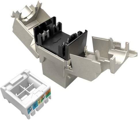 Moduł Keystone beznarzędziowy samozaciskowy SOLARIX Cat.6 STP RJ45 SOLARIX