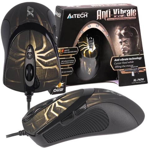 Mysz komputerowa A4tech XGame Laser Oscar X747H Brown Fire A4TECH