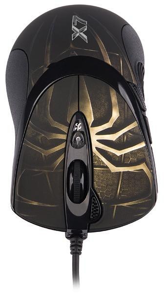 Mysz komputerowa A4tech XGame Laser Oscar X747H Brown Fire A4TECH