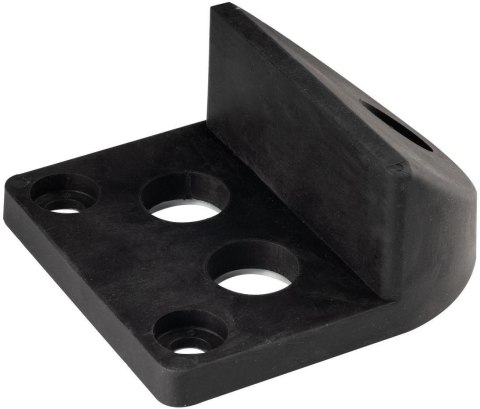 Przykręcany stoper do bramy PSG 61.191 (130x150/H65) powlekany gumą PSG