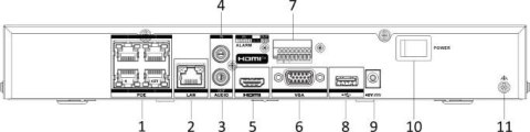 Rejestrator IP Hikvision DS-7604NXI-K1/4P/VPro HIKVISION