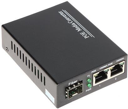 SWITCH POE SPS-2P/1SFP 2-PORTOWY + SFP DELTA