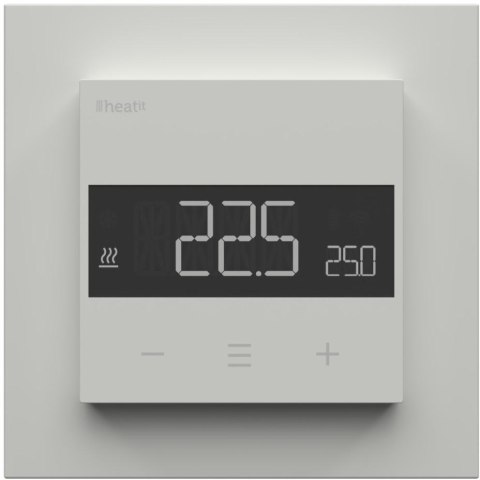Termostat Heatit WiFi6 White RAL 9003 Wi-Fi Thermostat 3600W 16A HEATIT