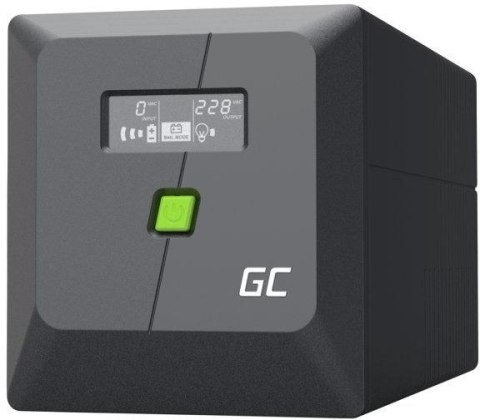 UPS ZASILACZ AWARYJNY Greencell PowerProof 1000VA 700W LCD CZYSTA SINUSOIDA GREEN CELL