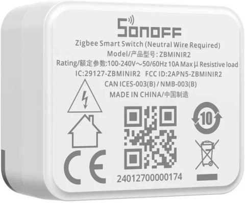 Inteligentny mini przełącznik ZigBee SONOFF ZBMINIR2 SONOFF