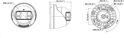 Kamera IP Hikvision DS-2CD1383G2P-LIUF/SL(2mm) HIKVISION