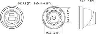 Kamera IP Hikvision DS-2CD2343G2-LI2U/SL 2.8mm BLACK PL HIKVISION