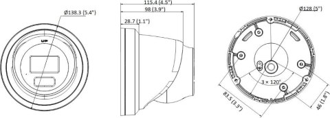 Kamera IP Hikvision DS-2CD2367G3-LIS2UY/SL(2.8mm)/BLACK HIKVISION