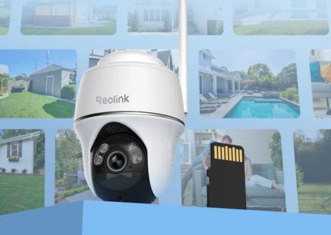 Kamera IP Reolink Argus Series B430 akumulatorowa 5MP WiFi USB-C biała REOLINK