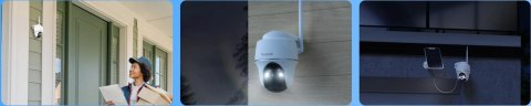 Kamera IP Reolink Argus Series B430 akumulatorowa 5MP WiFi USB-C biała REOLINK