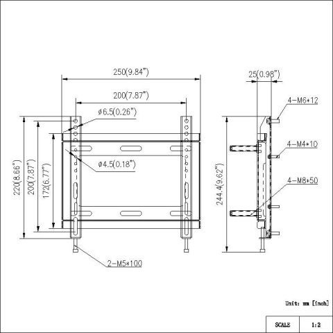 Monitor Hikvision DP-D501940-1X1-Q1-NW-Q0.1-TY/V200 HIKVISION