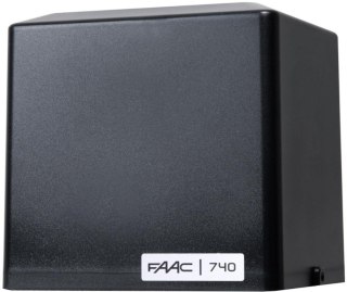 Obudowa górna do napędu FAAC 740C (czarna) FAAC
