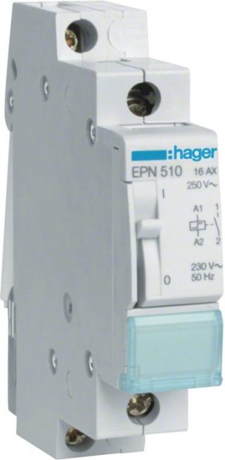 Przekaźnik bistabilny 230VAC 1NO 16A Hager EPN510 HAGER