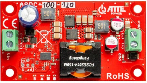 Przetwornica obniżająca napięcie do 12V 100W ATTE ASDC-100-120-OF ATTE