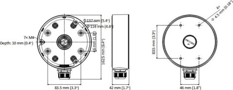 Box MT-P1280-D21-B Bulk packaging 10pcs. MITON