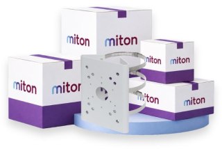 Uchwyt adapter słupowy MT-P150V2 Opakowanie zbiorcze 10szt. MITON