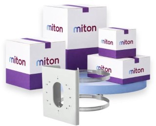 Uchywt adapter słupowy MT-P1275-S Opakowanie zbiorcze 10szt. MITON