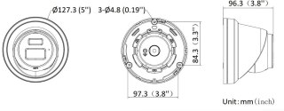 Kamera IP Hikvision DS-2CD23123G2-LIS2UY/SL(2.8mm) BLACK HIKVISION