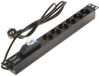 Listwa zasilająca 6 gniazd PD-6/R-1P DELTA