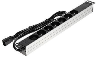 Listwa zasilająca 7 gniazd PD-7/RACK/IEC DELTA