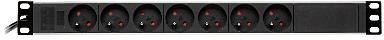 Listwa zasilająca 7 gniazd PD-7/RACK/IEC DELTA