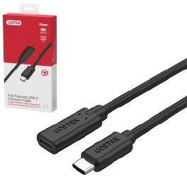 Przedłużacz Unitek C14086BK USB-C 10Gbps 4K PD 100W 1m UNITEK